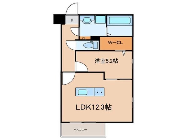 Green Hills 千早の物件間取画像